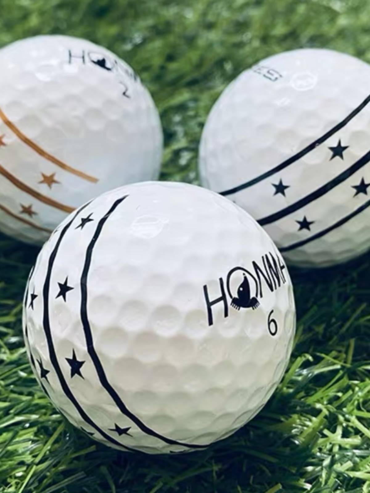 Golf ball honma second -hand ball five -star three -line G6XX three -four -layer ball high -quality end game multi -shell ball