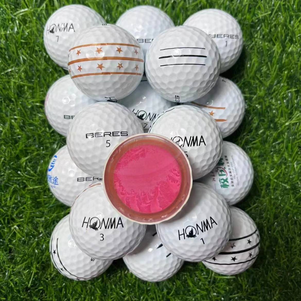 Red Horse three-line 6-layer ball 7-80 % new 30 new