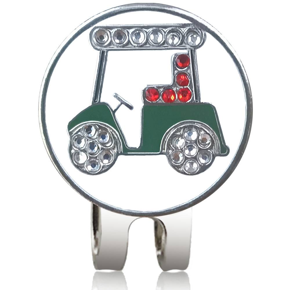 Golf hat holder drilling ball car Mark magnet hat clip in diameter 24mm garden currency Golfmark ball bidding accessories