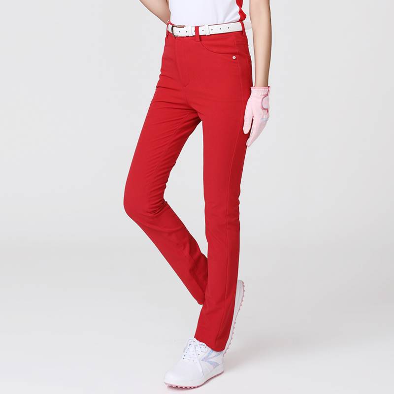 Golf pants ladies clothing elastic, fast -drying summer women's trousers golf ball pants women's Korean female pants spring and autumn
