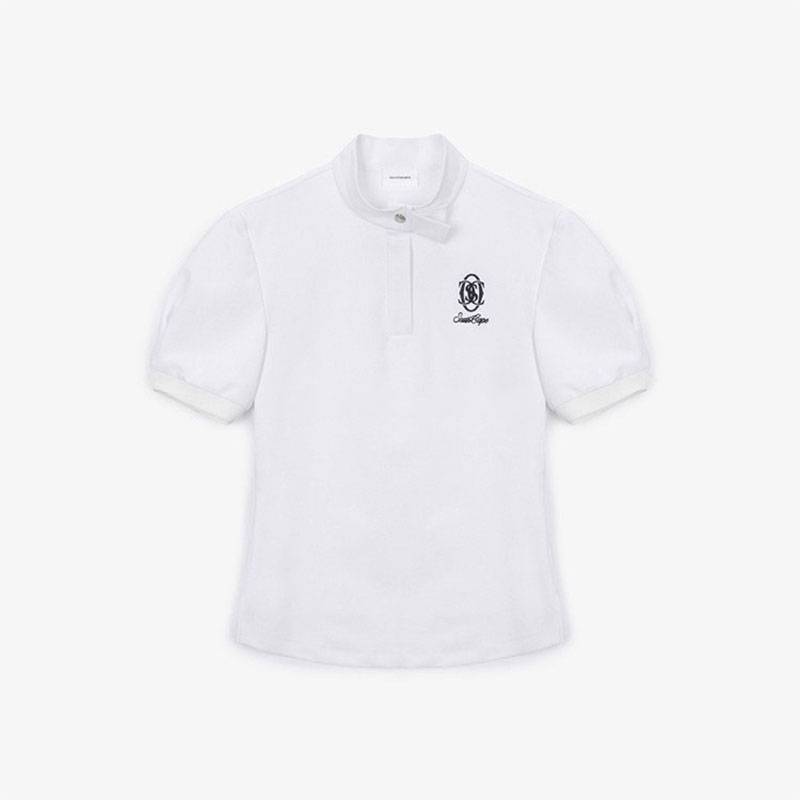 KOREAN SINGLE GOLF WOMEN WEARING SHORT-SLEEVED SHIRTS IN SUMMER POLO SHORT-SLEEVE T-SHIRTS