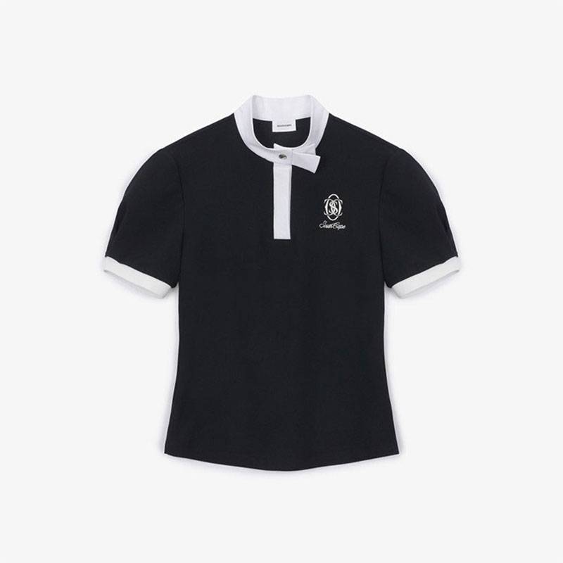 KOREAN SINGLE GOLF WOMEN WEARING SHORT-SLEEVED SHIRTS IN SUMMER POLO SHORT-SLEEVE T-SHIRTS