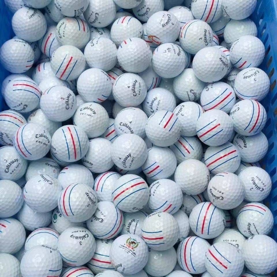 Genuine CallawayGolf Caravi Golf Chrome Soft three -track aiming at the game