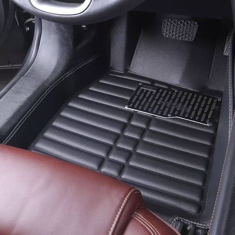 Driver position dedicated full surrounding main driver's foot pad anti -slip and wear -resistant left driver car foot pad special special car