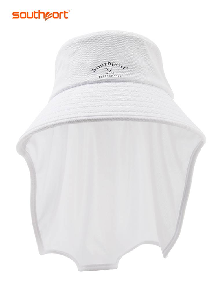 Southport, a golf hat guy with a sunshield