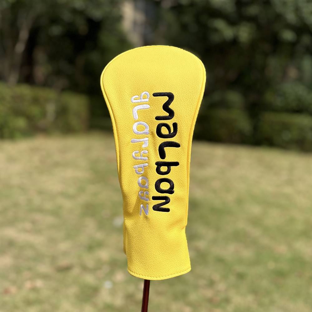 A FISHER HAT GOLF CLUB WITH A SUNFLOWER GOLF POLE POLE AND A CHICKEN LEG PROTECTION KIT