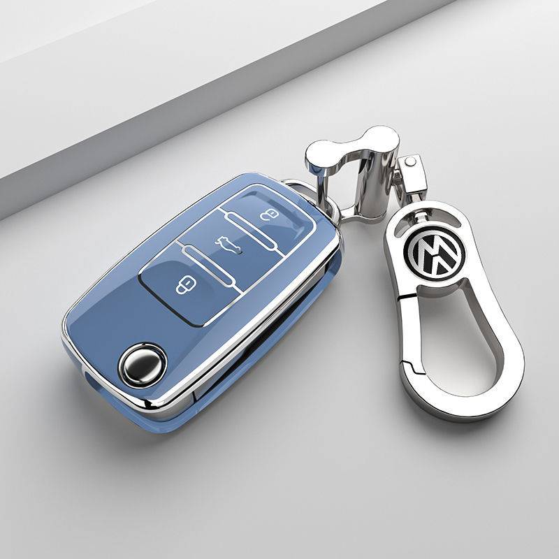 A model blue shell+car logo single buckle
