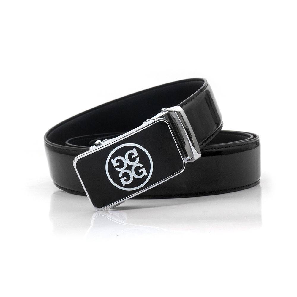 2024 Specials Korean Version Golf Belt Template Automatic Describable Korean Fashion Leather Belt Men and Women