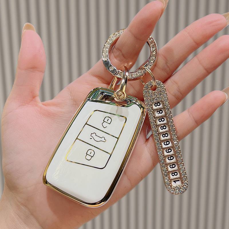 GOLD BLANK D - WHITE + ROUND BUTTON + DRILL