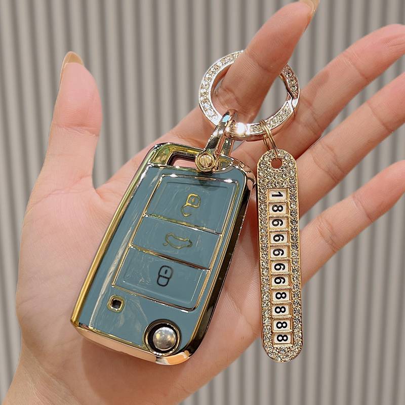 B. GOLD-GREY + ROUND BUTTON + DRILL