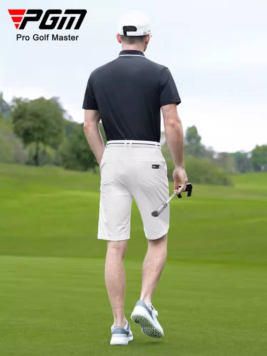 Golf Man, suit, summer sports shorts dry, bullet belts, golf shirts