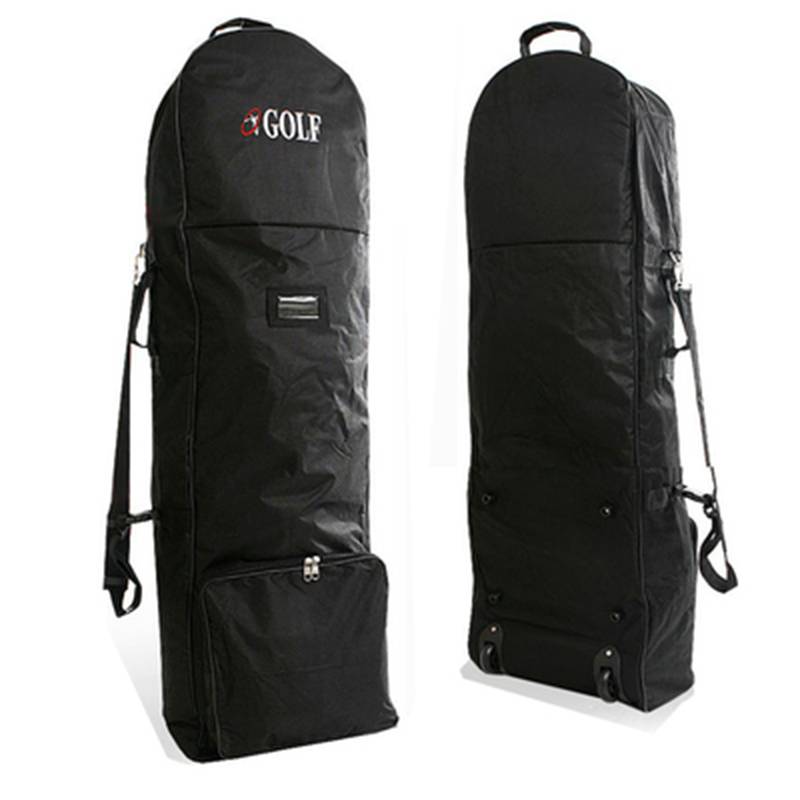 [Golf Dragon Ball Pack] Nylon material can fold the airport to consign the aviation bag golf protective cover