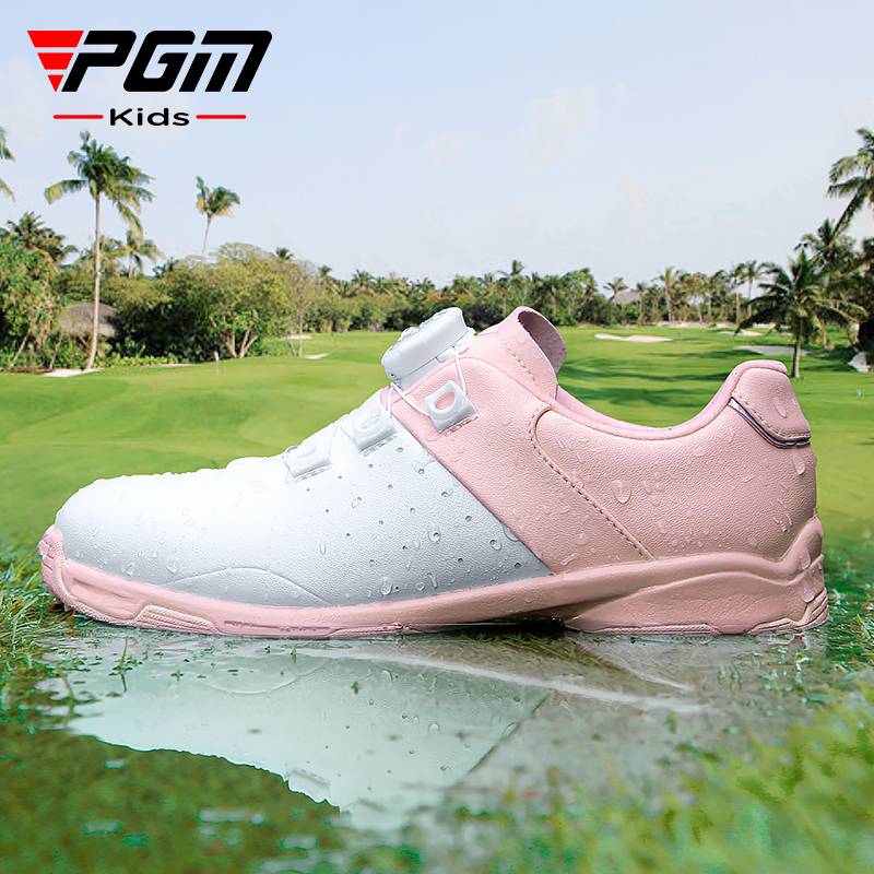 PGM Child Golf Shoes, Summer Girls' Shore-Screen-Screen-Screen-Screen-Golf Scratches