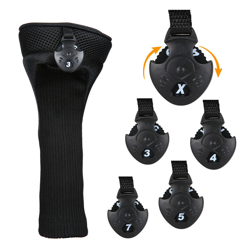 Universal golf club head cover protective sleeve GF hardcore sleeve case No. 1 wooden club cover 35 club cap case
