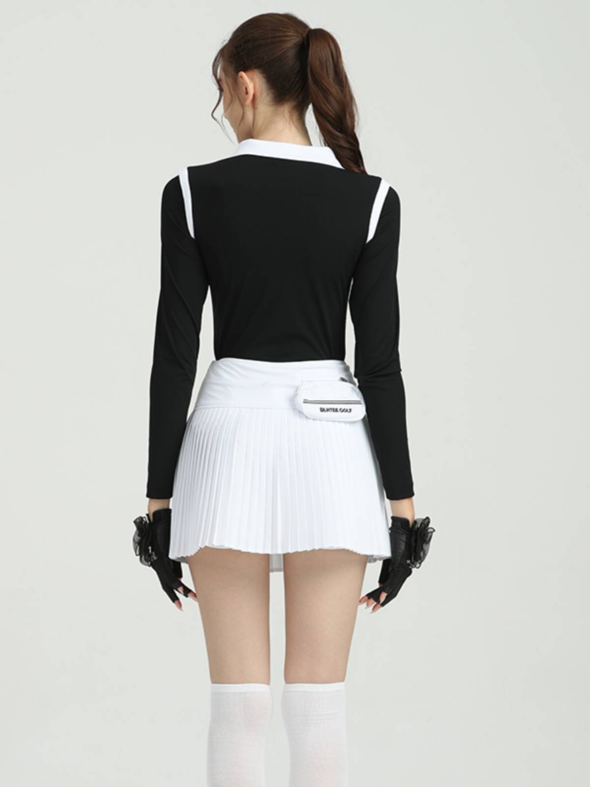 BG Golf Costume Women's Top Solding Long -sleeved Set Breathable Women's Powder Golf Sports Clothing Women's High -end Women's High -end Women