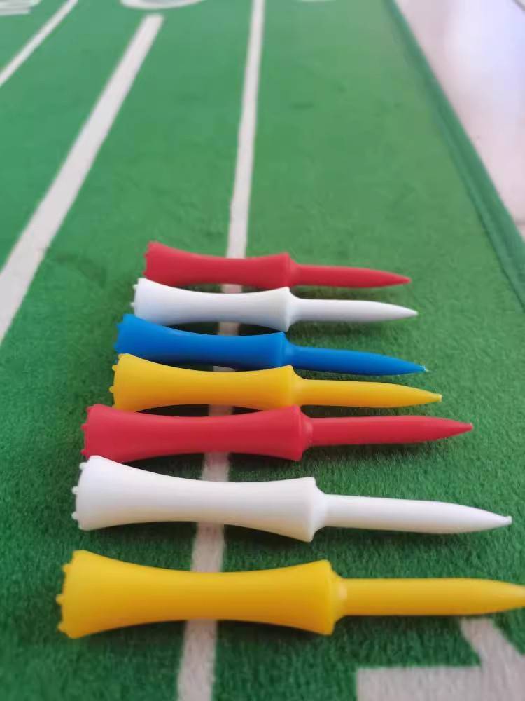 Golf Tee genuine Golf Double Section T position T plastic practical wear resistance ball Tobo Golf Golf Tee men and women