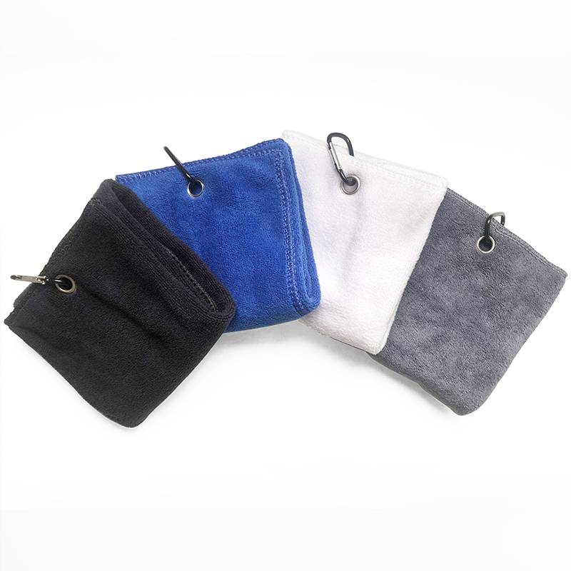 Golf towel wiping the ball club soft cotton rag presented hook practice end competition fan supplies