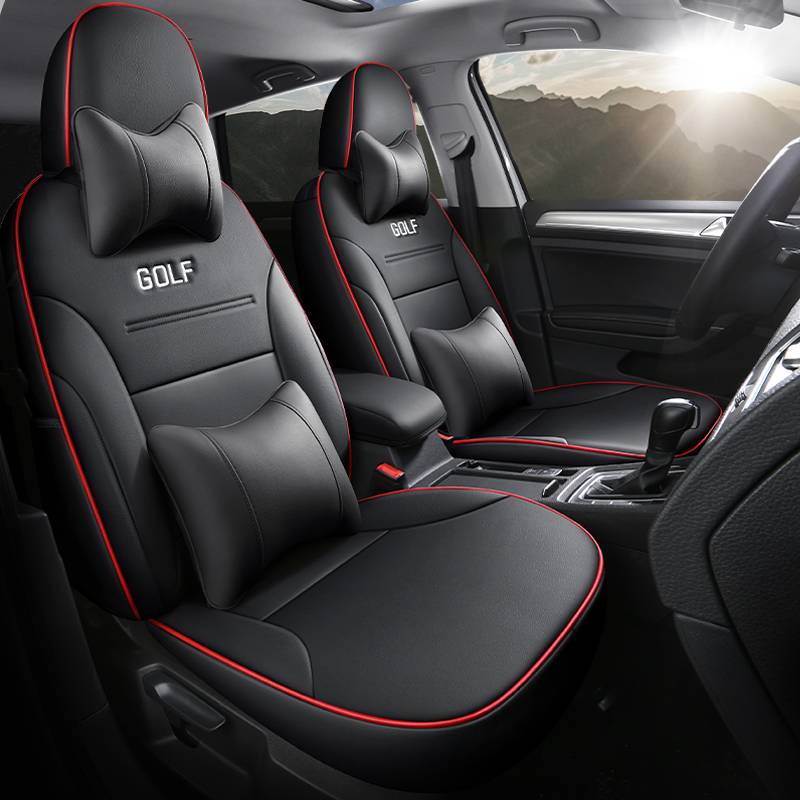 Leather model-golf 6 special black and red [luxury model]