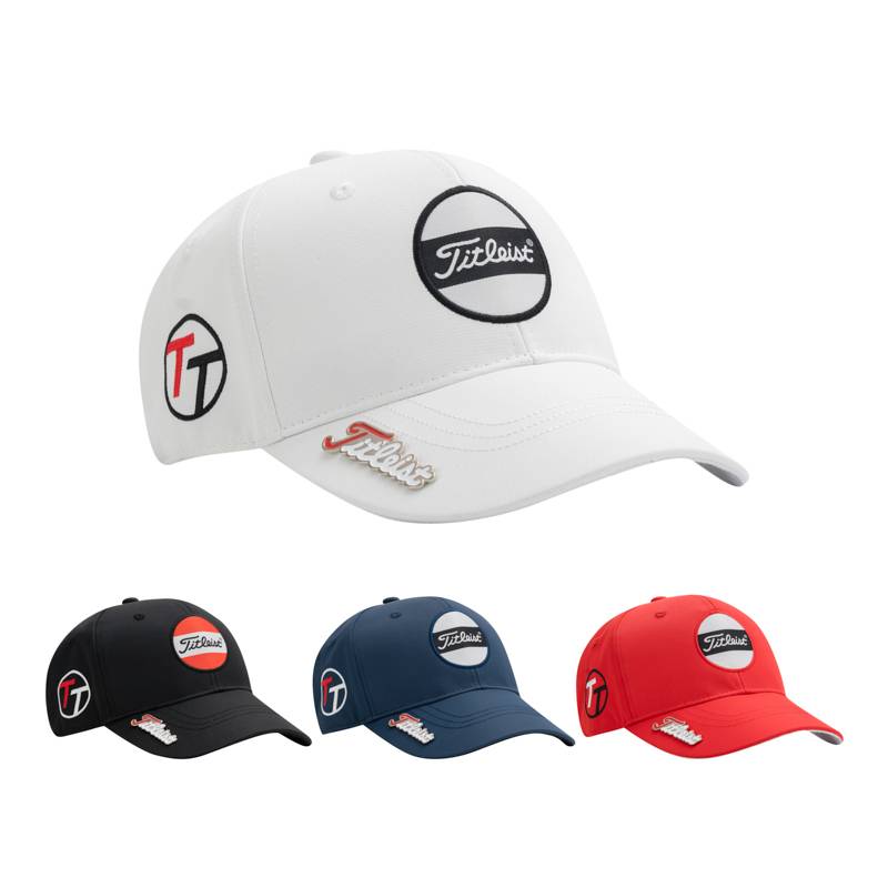 Golf hat outdoor shading comfort, breathable, waterproof, sweat -resistant, sweat -absorbing peaked, men and women universal versatile with top