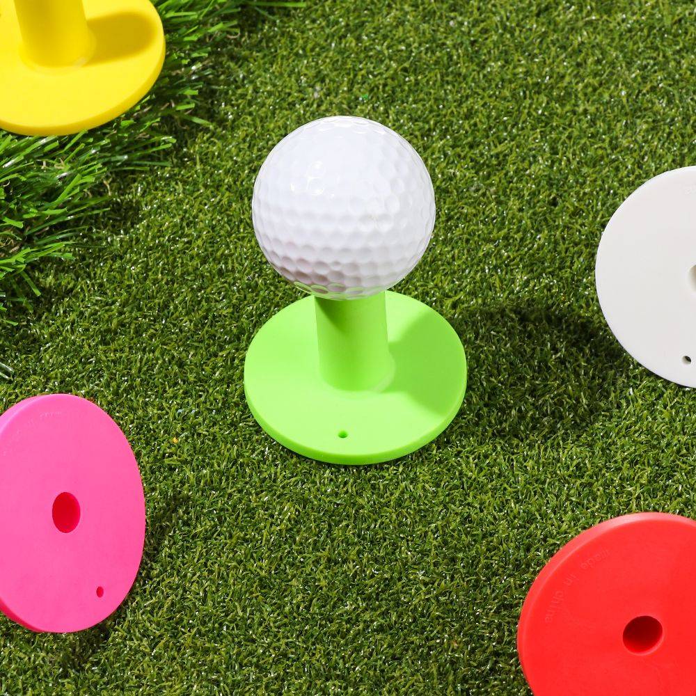 Golf Rubber Tee Golf Fighting Golf Golf Nail Colorful Beef Ball Gas Bar Globe Soft Rubber Tee