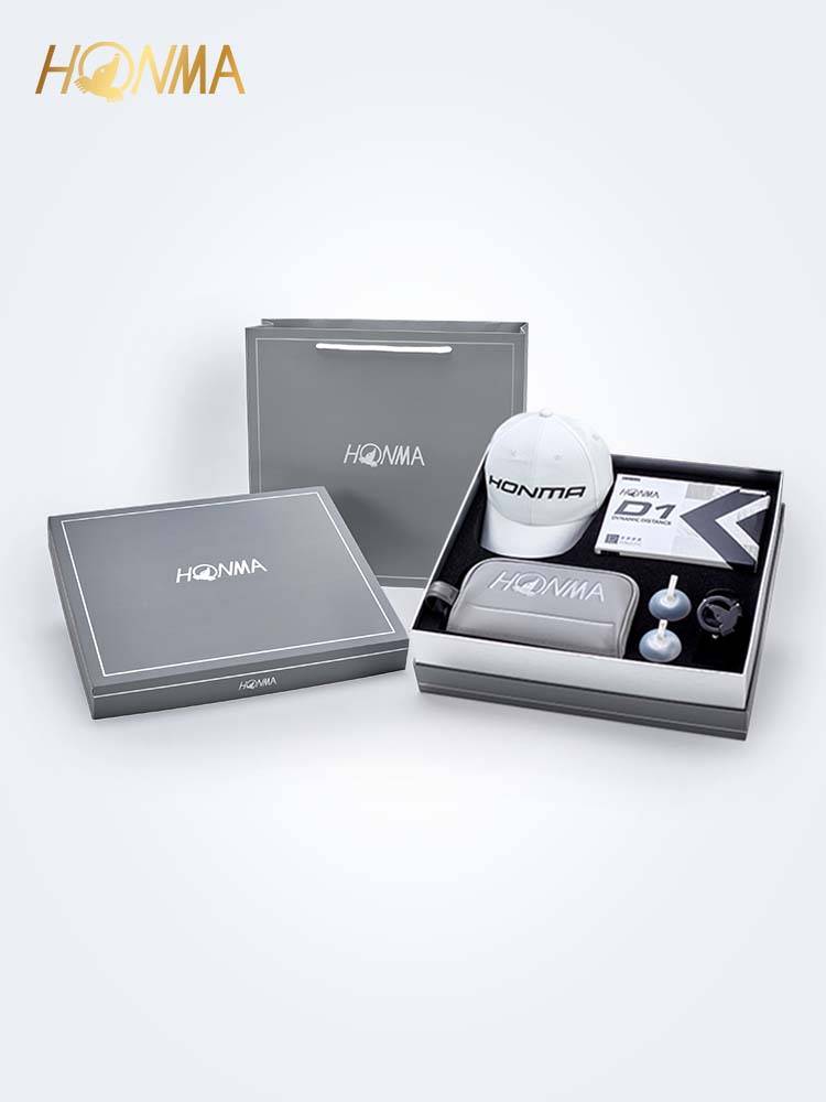 SIX SETS OF GOLF EQUIPMENT FOR THE NEW GOLF BOX OF HONMA