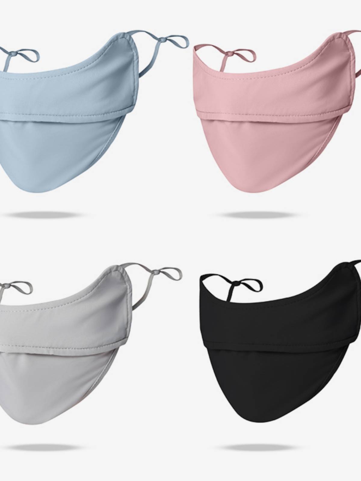 Golf's physical sunscreen mask covers the face of the sun