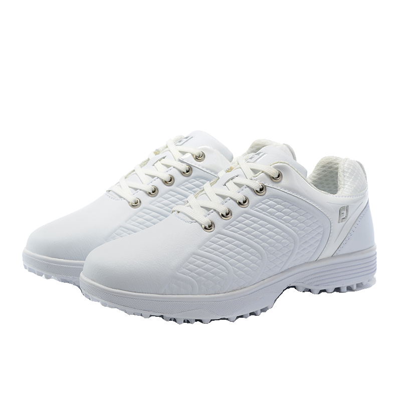 Golf Shoegirl's shoes are so skin-proof, they're so thick, they're so white and trained, they're nailed to smoothy