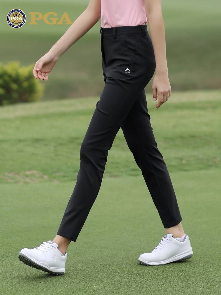 American PGA Golf Clothing Golf Women's Pants Golf Pants Girl Xia Xiu Xian Slender Speed and dry breathable