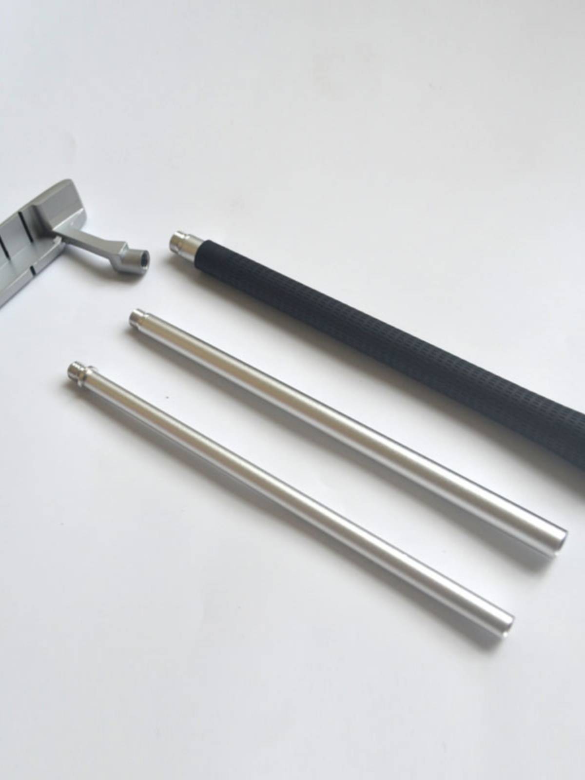 Golf three -quarter combination push rod aluminum alloy rod body single double -sided zinc alloy head Golf grip color
