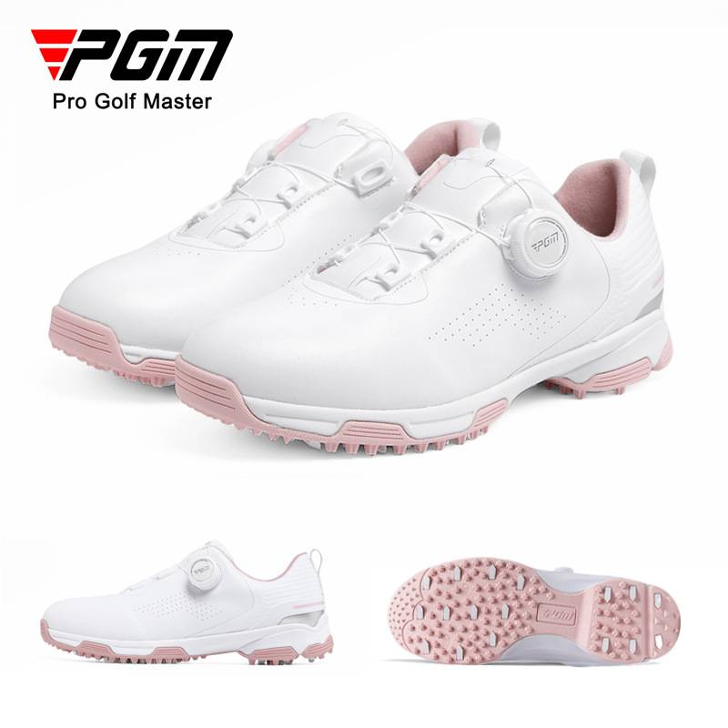 PGM. The new Ms. Golf sneakers with the shoe buttons for waterproof and smoother sneakers