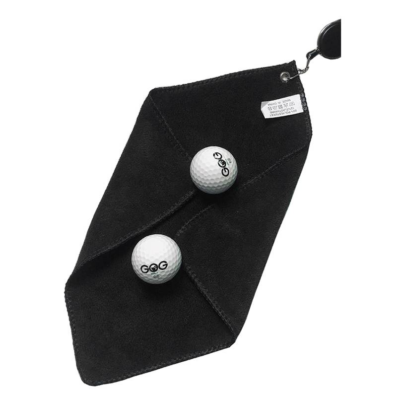 Golf towel wiping the ball club soft cotton rag can stretch the hook and practice the end of the game fans products