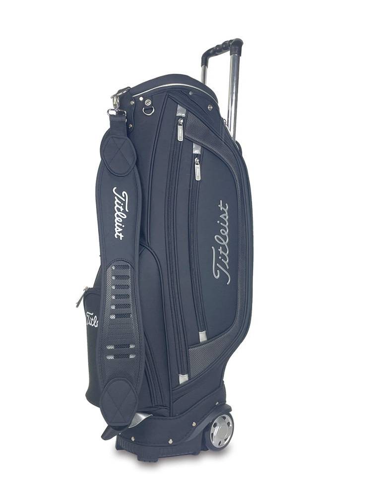 A new golf bag, Tist pull, a nice PU waterproof golf kit