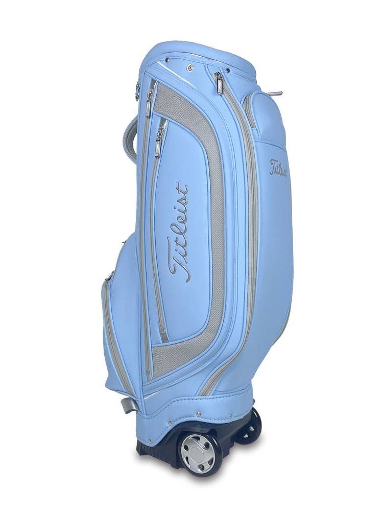 A new golf bag, Tist pull, a nice PU waterproof golf kit