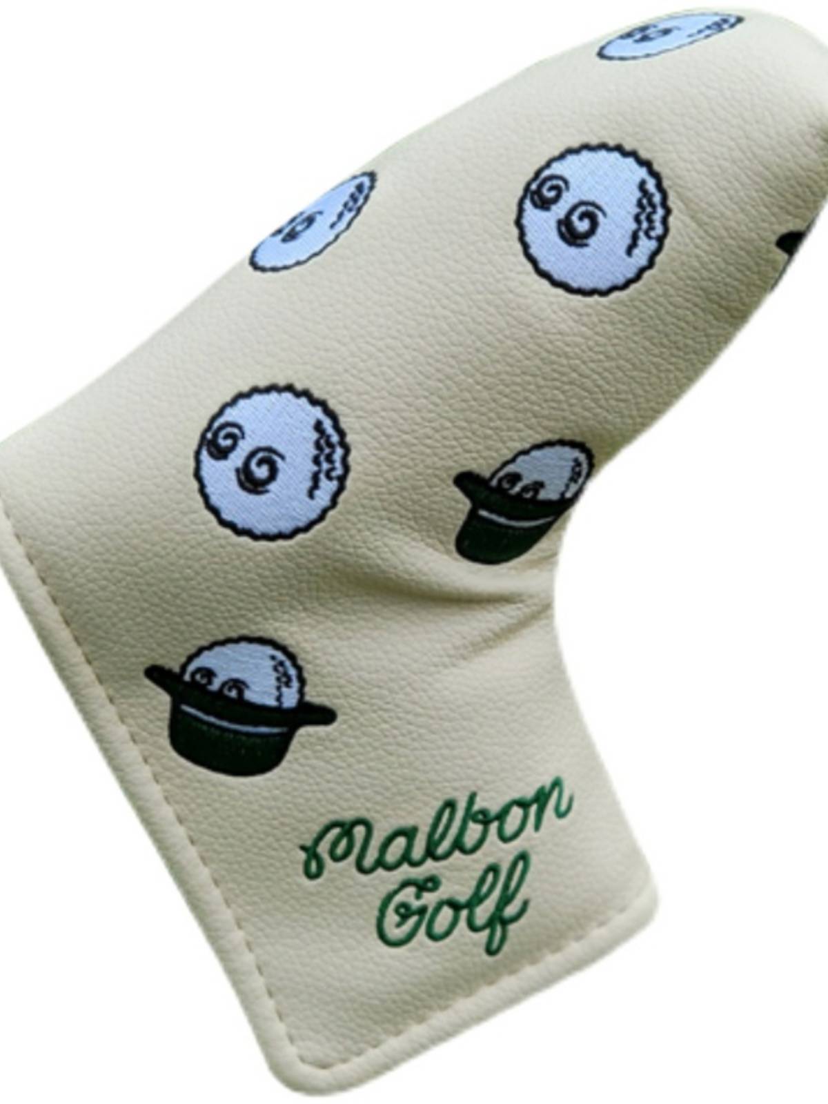 Genuine fisherman hat push rod No. 1 wooden rod cover golf club rod head sleeve protective hat cover