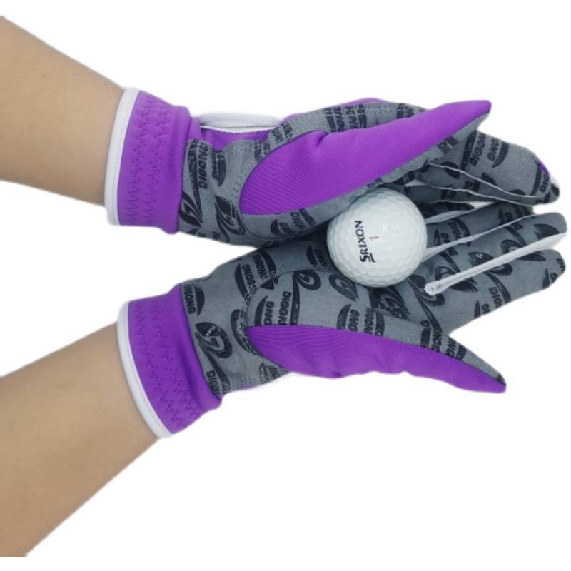 Ms. Di Palace Golf Thick and Extended Gloves Gloves Fighting Solding Sunscreen, Warm, Smooth, Skin, Anergy 2 pairs of