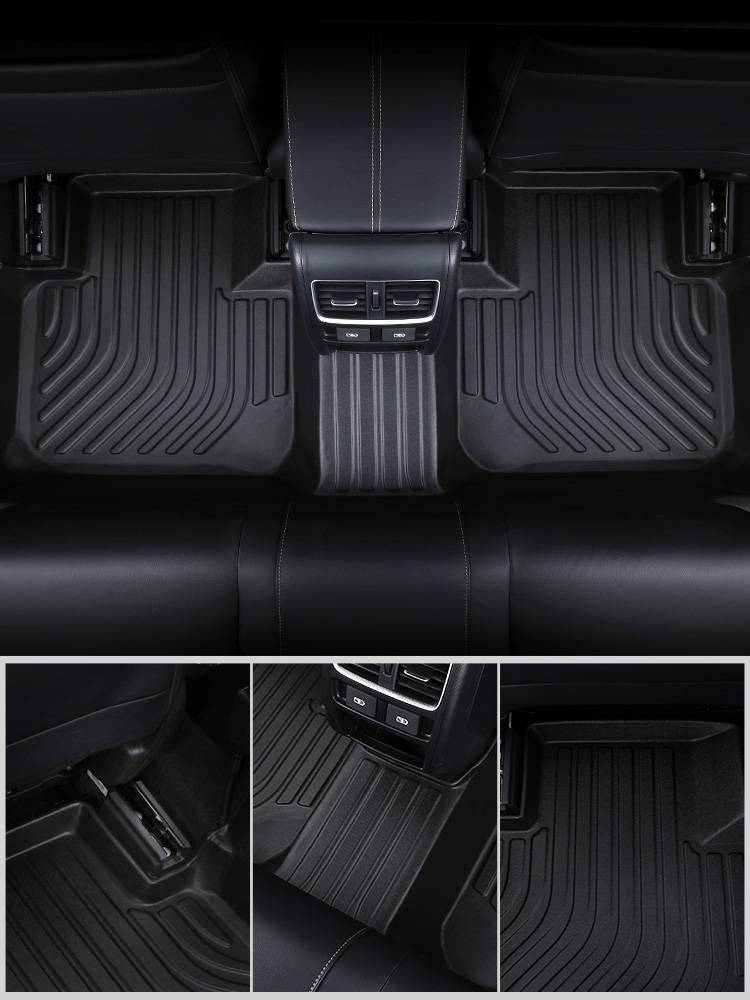 TPE car foot pad full surrounding special special car inside wire circular pedal carpet 2023 new bottom cushion car mats