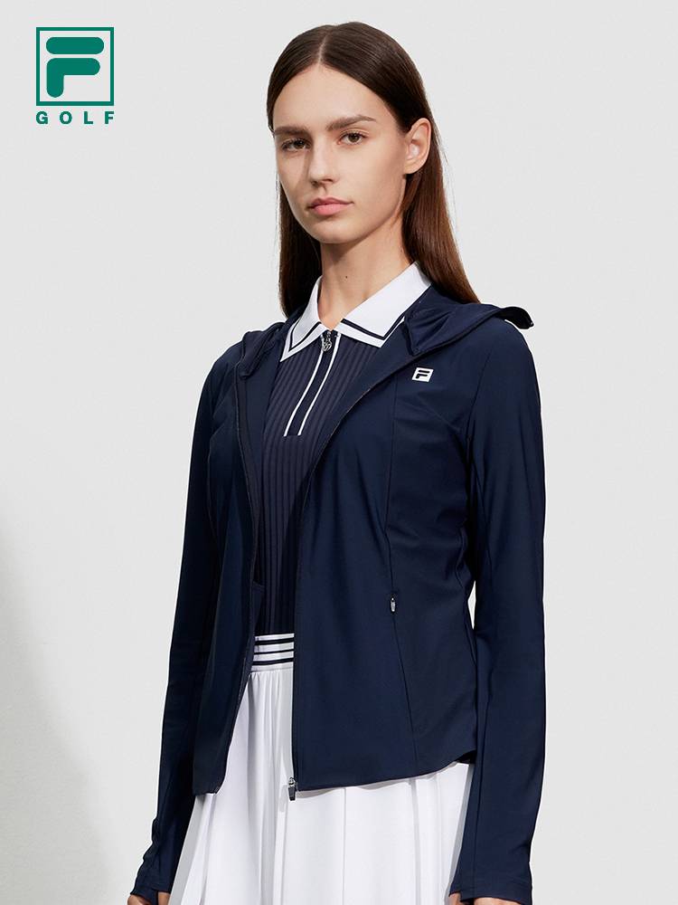 FILA GOLFFIL OFFICIAL LADY ICE-SCRAWL SCENE 2024 NEW GOLF SPORTS JACKET