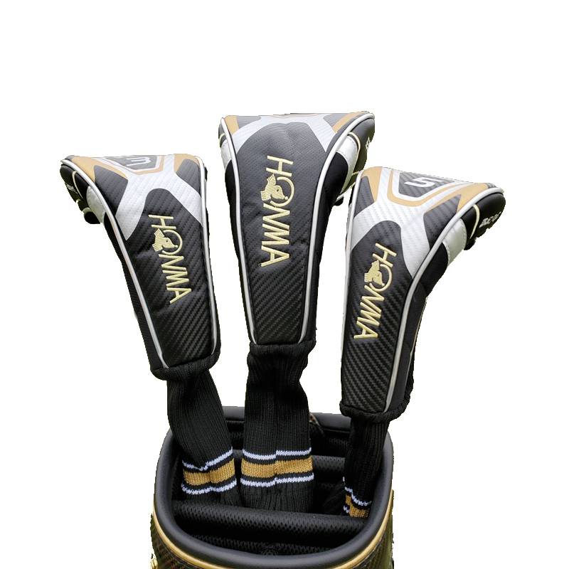 Honma Hongma Golf Pinger Head House Hitz Ring Set Iron Pushing Rod Hat Set Club Protective Set Red Horse