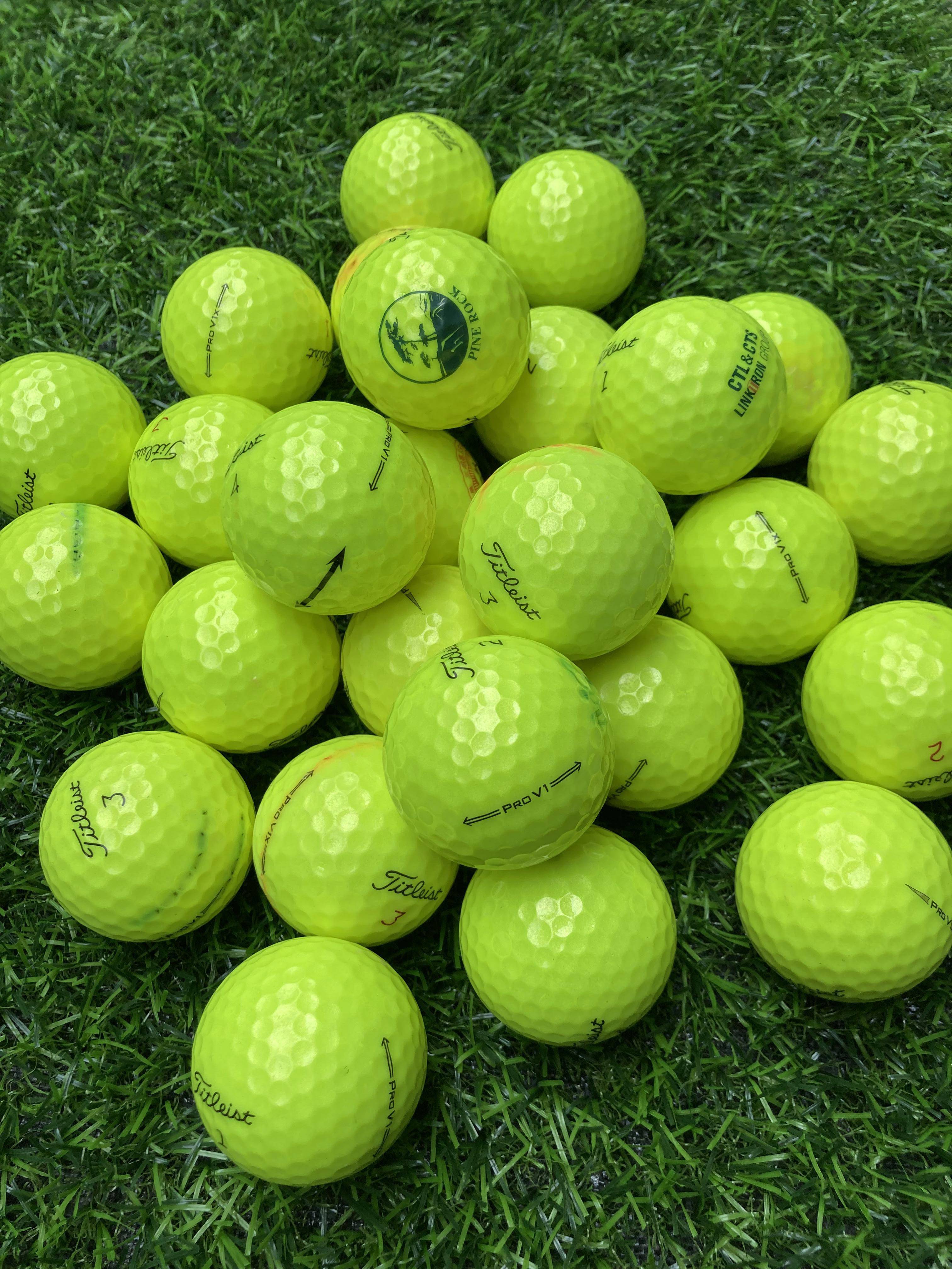 Ten-year-old Golf Second-hand Ball Titleist PRO V1 V1 X 3rd floor AVX is not happy with the package
