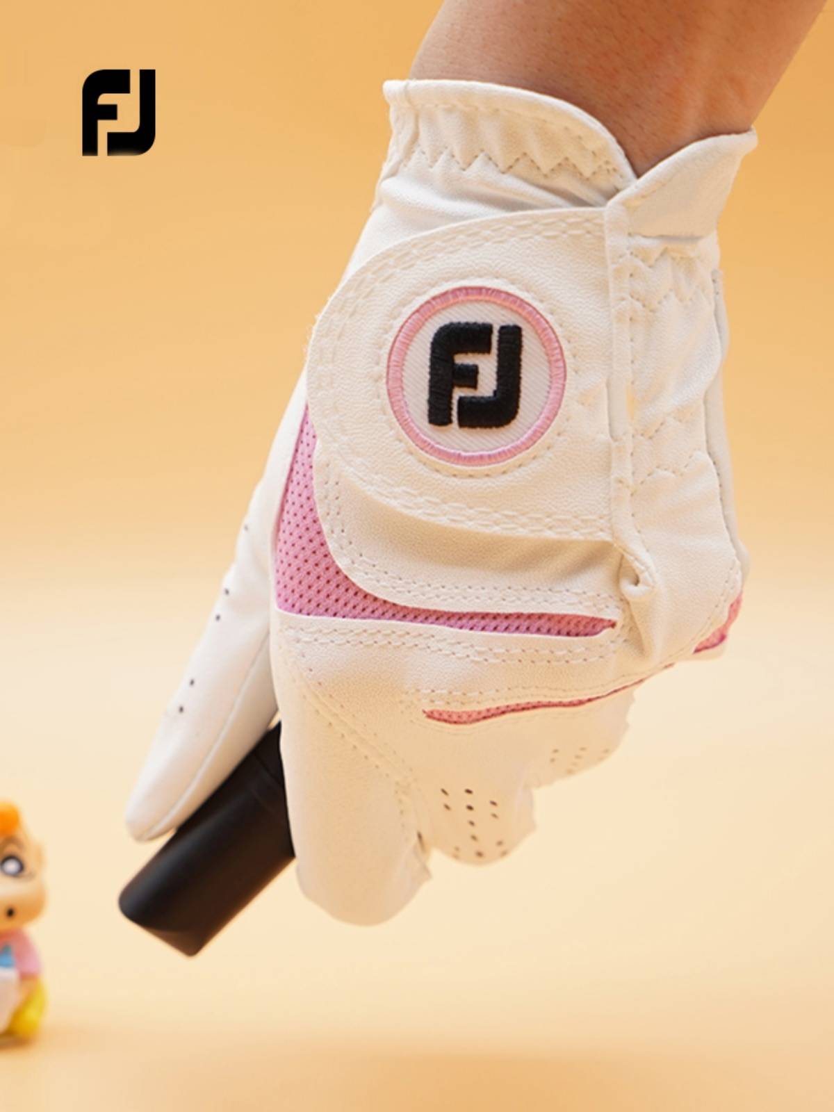 Women's golf glove genuine golf gloves lambskin+non -slip comfortable two hands, wear -resistant and breathable gloves