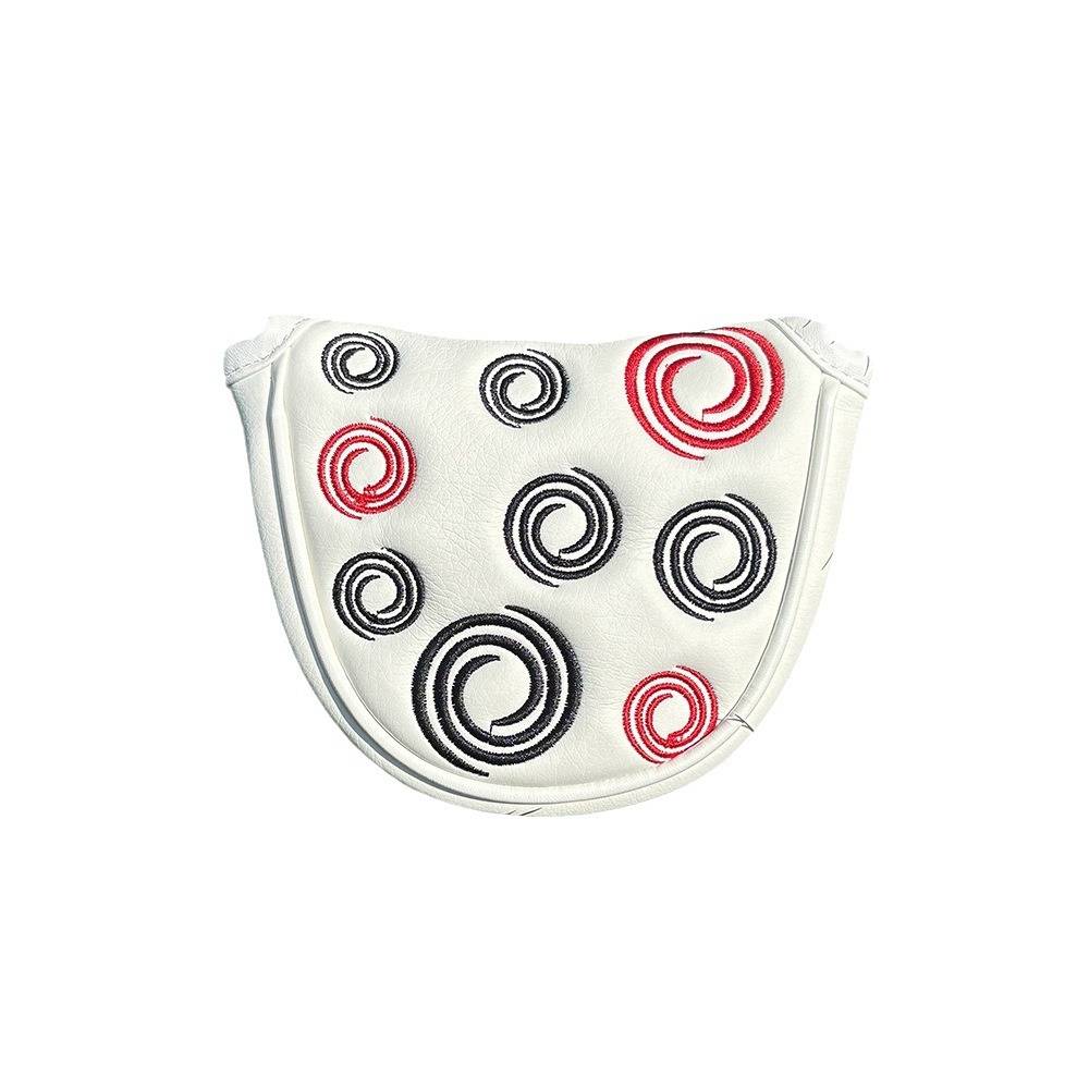 ODYSSEY GOLF STICK, A STRAIGHT, HALF-TURNED BULL HORN, GOLF CAP