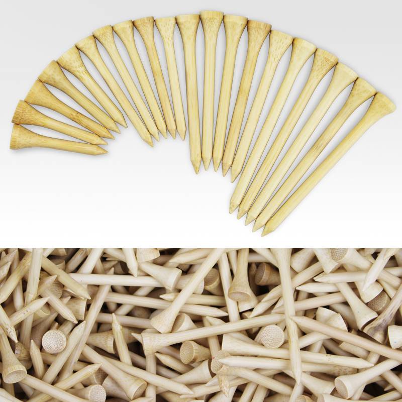 Bulking golf nails Bamboo Tee wood Tee log Golfware, plastic nails, balls Tee