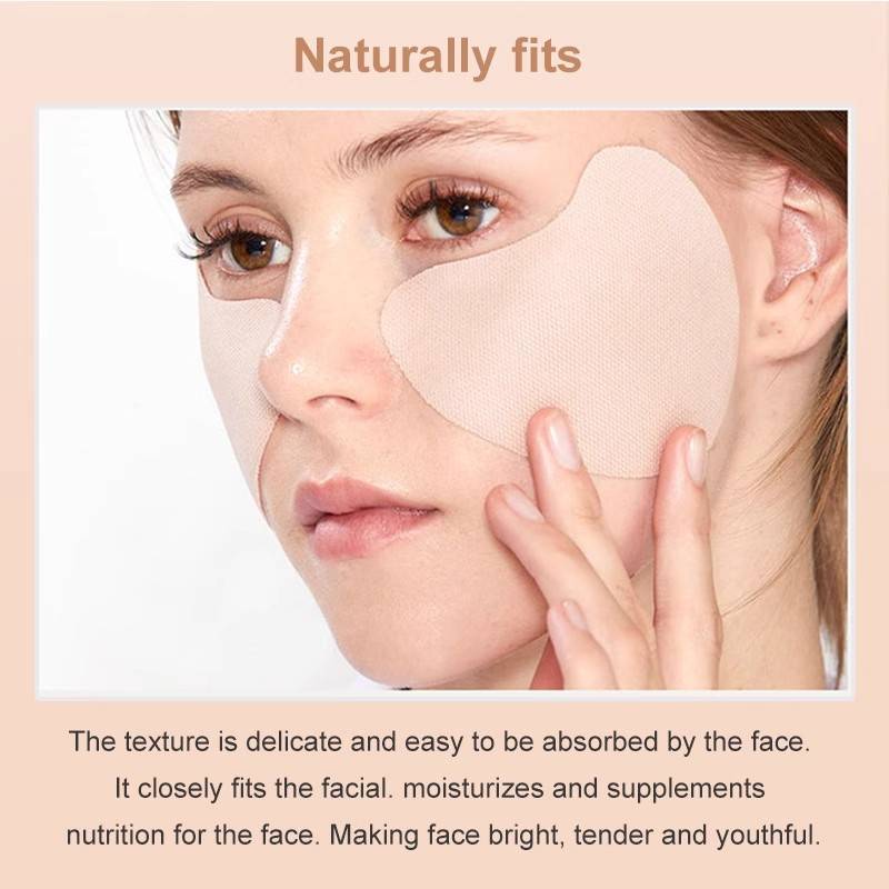 Golf sunscreened face and Korean sensitive muscle outdoor motion protection UV protection sticker