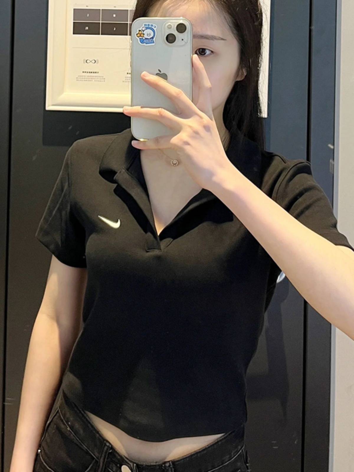 Nike/Nike short-sleeve POLO, summer-recreational t-shirts for a golf tennis game