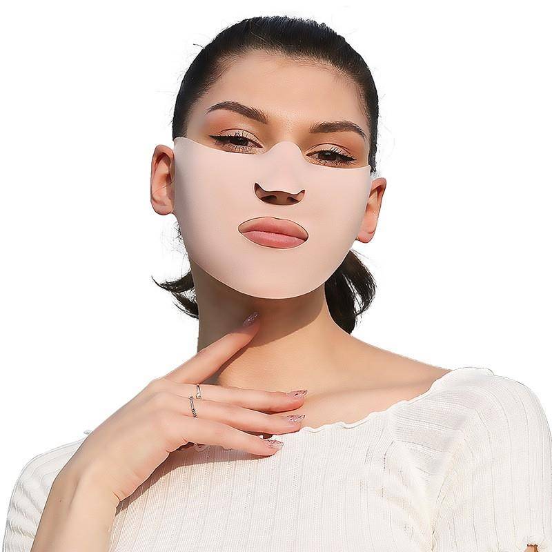 Run-and-golf ice-laced ear mask, nose-sniffed face-skinny mask
