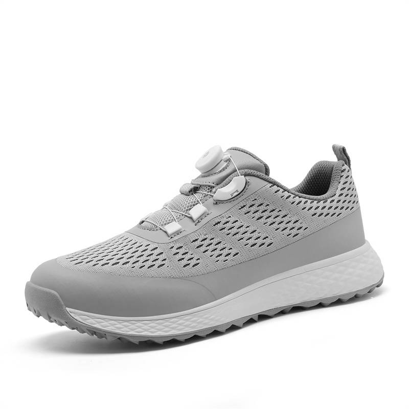Morge Golf Shoes Men's Comfortable Waterproof Sponsor Flash Anti -slip Fixed Nail Outdoor Sports Shoes