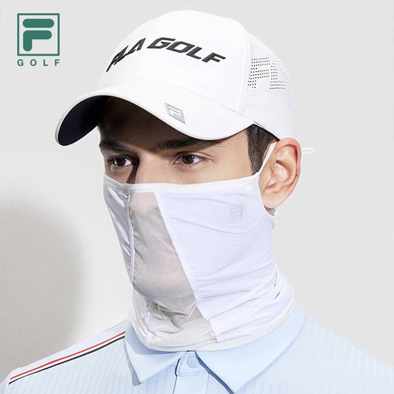 FILA Philf Golf sunscreen mask couple model 2023 Xia Golf men and women outdoor ear masks