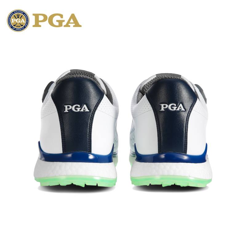 American PGA golf shoes men's waterproof shoes anti -side skate nail knob knob shoe laces popcorn