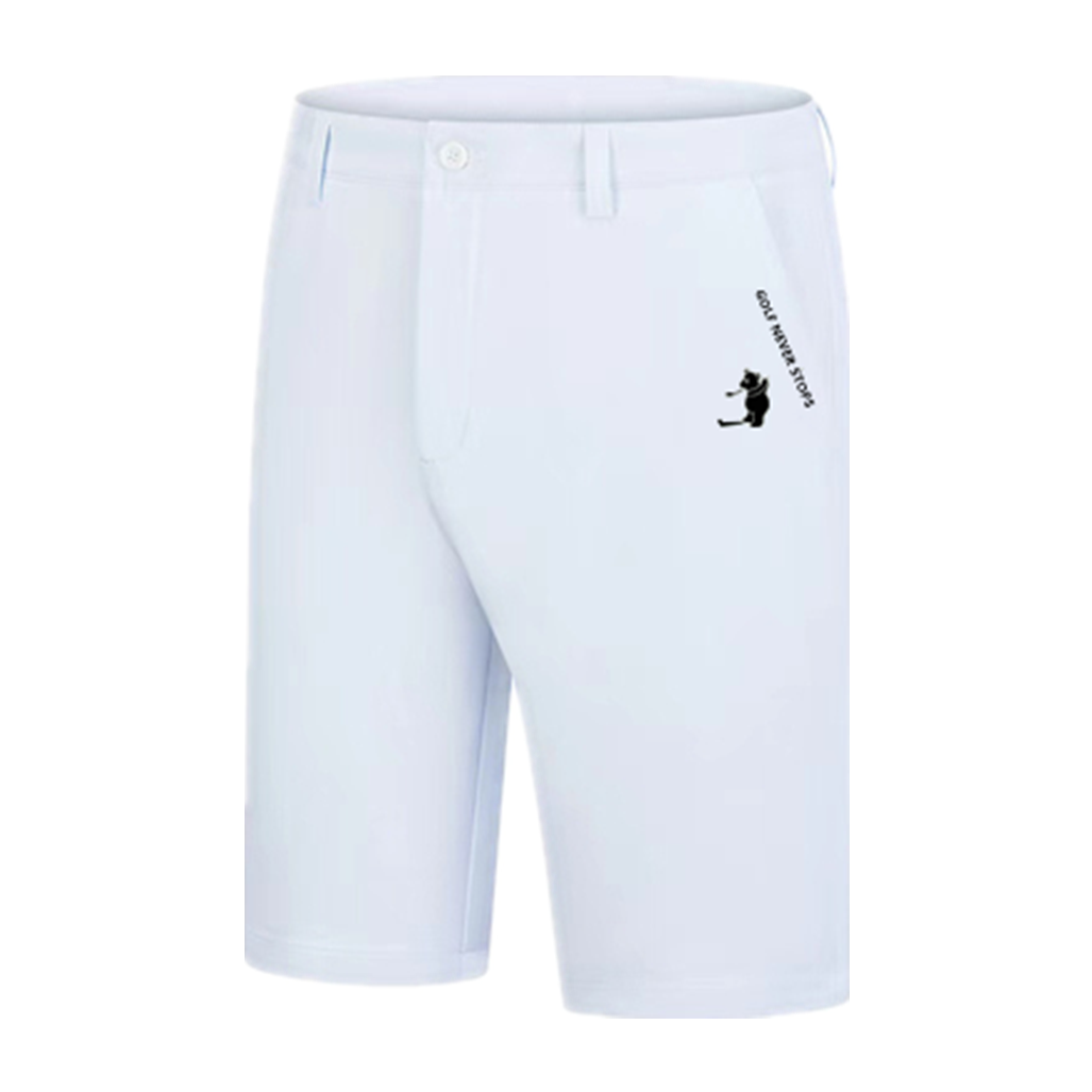 Qingcang golf pants men's white golf trousers GOLF shorts, clothing ball pants slimming