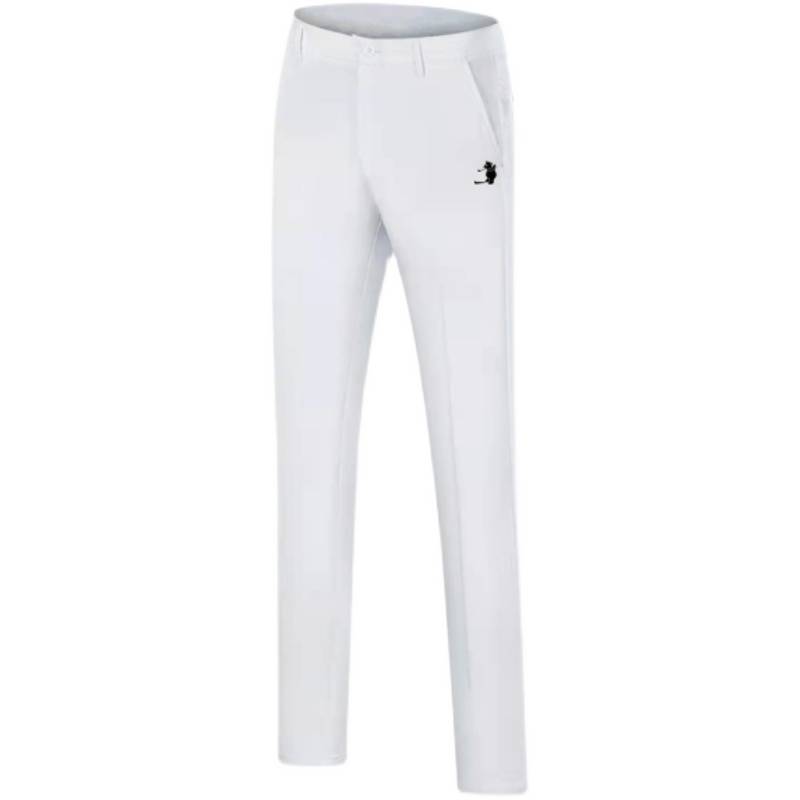 Qingcang golf pants men's white golf trousers GOLF shorts, clothing ball pants slimming